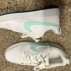 Nike Cream and Brown Sneakers